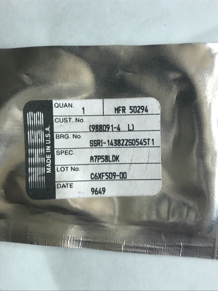 美国NHBB SSRI-5532RA5P25L01轴承